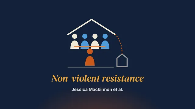 Staff experiences of using non-violent resistance in a residential care home for young people with high-risk behaviours