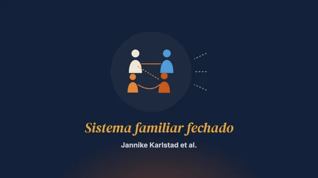 “Equilibrar-se dentro de um sistema familiar fechado”: um estudo de teoria fundamentada sobre a vida familiar quando um de seus membros tem um transtorno alimentar