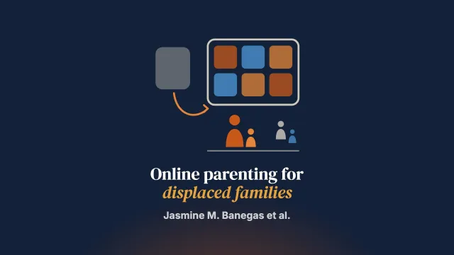 The Contextual Adaptation and Digitization of an Online Parenting Program for Displaced Families: A Pilot Study With Latiné Immigrant Parents