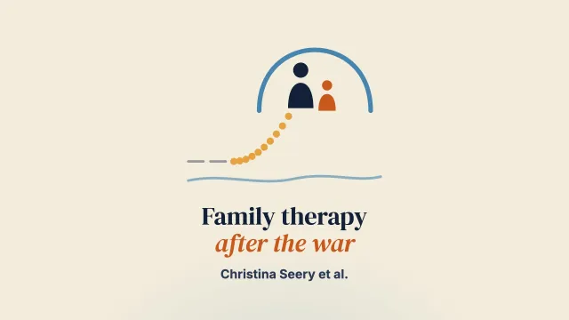 Family Therapy for Kosovar Mothers Who Experienced Conflict-Related Sexual Violence and Their Children in Postwar Times: A Pilot Randomised Waitlist-Controlled Trial