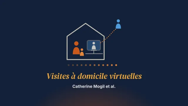 Un programme de visites à domicile virtuelles, centré sur la famille et informé par le trauma, pour les jeunes enfants : résultats à un an