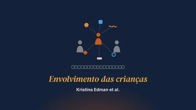 Reconhecer o envolvimento das crianças nas sessões de terapia da criança e da família: uma microanálise de gravações audiovisuais da prática real