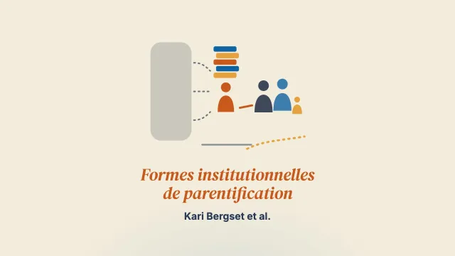 La reconstruction de la vie familiale et les « formes institutionnelles de parentification » : le regroupement familial vécu par des mineurs non accompagnés en Belgique et en Norvège