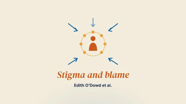 Mothers' experiences of stigma and blame: The views of mothers of people who use substances