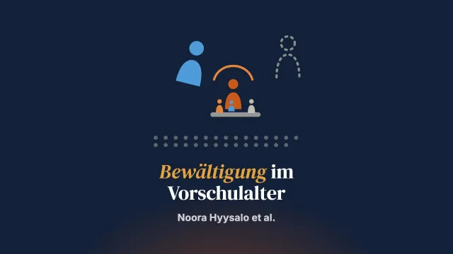 Bewältigung bei Kindern im Vorschulalter und Unterstützung durch Bezugspersonen in Familien mit mütterlichem Substanzmissbrauch: eine qualitative Studie