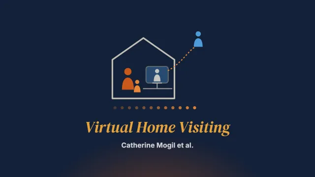 A Trauma-Informed, Family-Centered, Virtual Home Visiting Program for Young Children: One-Year Outcomes