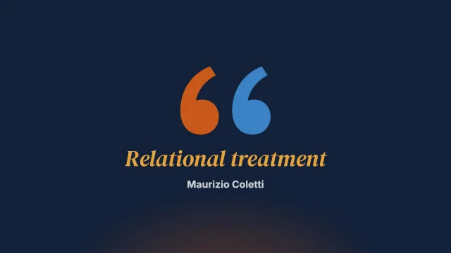 Theory and epistemology of the relational treatment of drug addiction