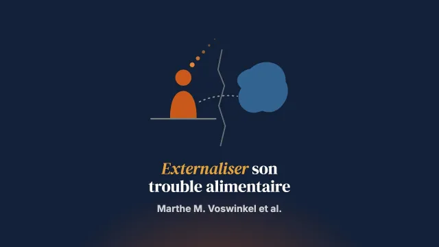 Externaliser son trouble alimentaire : une étude qualitative par entretiens