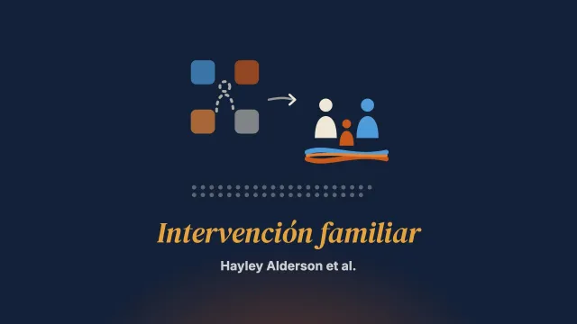 Un enfoque innovador para ofrecer una intervención de base familiar frente al consumo problemático de alcohol parental: resultados cualitativos de un proyecto piloto