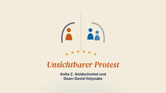 Widerstehen, um zu existieren, und der subtile unsichtbare Protest: sechs lösungsfokussierte Taktiken im Umgang mit herausforderndem Verhalten