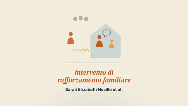 Indagine sugli esiti di un intervento di rafforzamento familiare per persone rifugiate bantu somale e bhutanesi reinsediate: uno studio a metodi misti sequenziale esplicativo