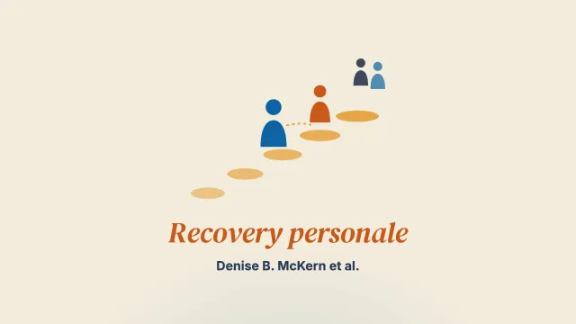 Il ruolo delle figure di cura nel sostenere la recovery personale di giovani con problemi di salute mentale