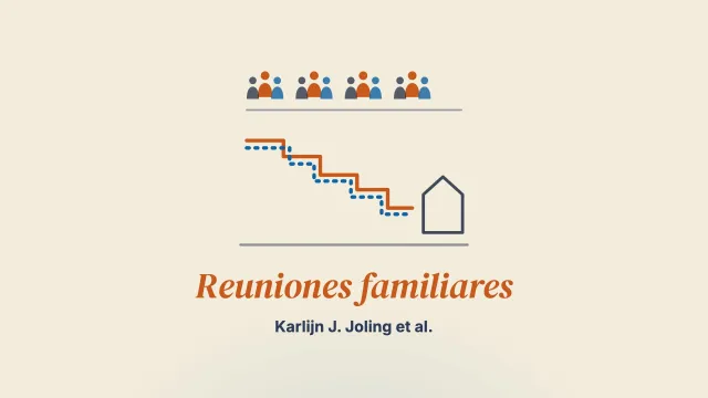 Eficacia de las reuniones familiares para personas cuidadoras familiares en el retraso del ingreso en residencia de pacientes con demencia: un ensayo aleatorizado