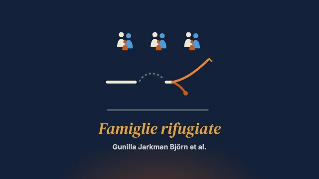 Sedute di terapia familiare con famiglie rifugiate: uno studio qualitativo