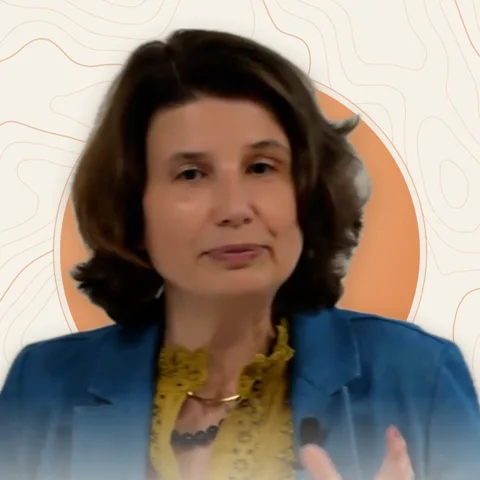Viola Sallay pendant le colloque